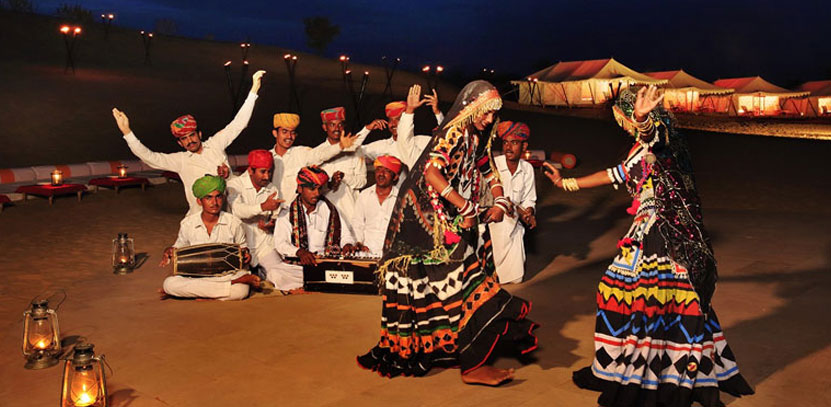 Adventure Night with Cultural Show – Jaisalmer